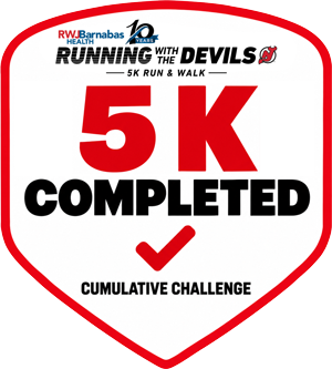 Running with the Devils 2026 completed challenge